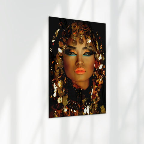 Golden Woman Frame