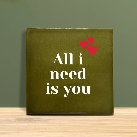 Weihnachtsfliesen 10x10 cm – Tannenbaum Motiv