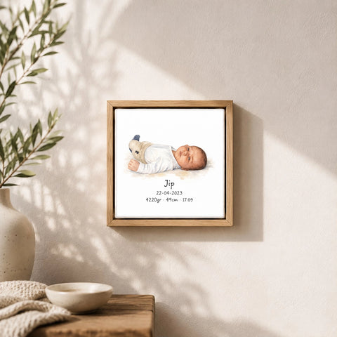 Geburtsfliesen 10x10 cm – personalisiert