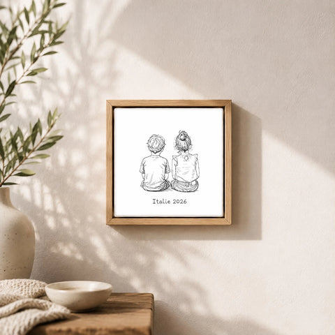 Personalized photo tile – your photo on ceramic.