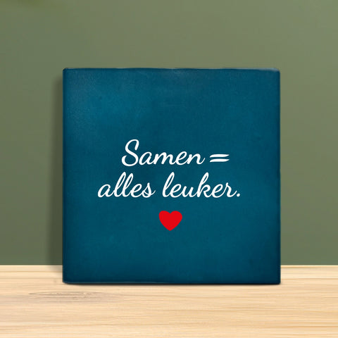 Weihnachtsfliesen 10x10 cm – Tannenbaum Motiv