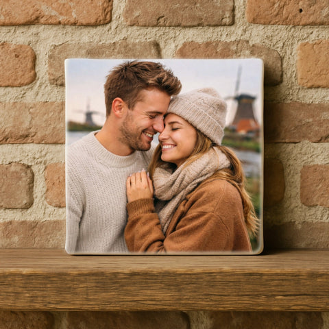 Gepersonaliseerde foto tegel – jouw foto op een tegel.