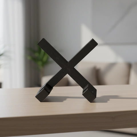 Tegeltjes Standaard Kunststof-houder zwart